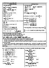 Chuyên đề Toán 11 - Giới hạn